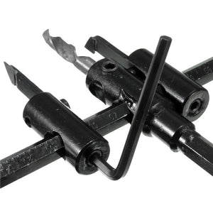 200mm Kreislochsäge- Bohrkronen -Fräser-Set