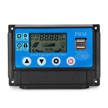 Laden Sie das Bild in den Galerie-Viewer, Solar-Laderegler 30A 12V oder 24V PWM und USB