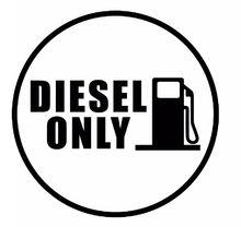 Laden Sie das Bild in den Galerie-Viewer, Diesel Only Aufkleber in schwarz oder weiss