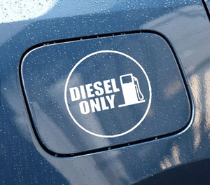 Diesel Only Aufkleber in schwarz oder weiss