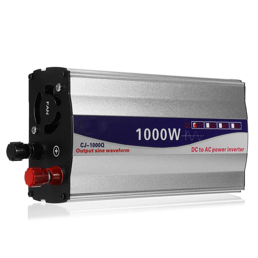 1000W Peak 12V / 220V Reiner Sinuswellen-Wechselrichter (600 Watt Dauerlast)