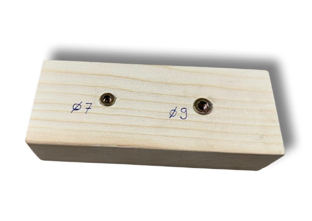Einschraubmutter M5 oder M6, 30Stk.