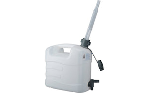 Wasserkanister mit Auslaufhahn und Einfüllstutzen, Lebensmittelecht, 10L / 20L