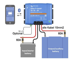 Victron Orion-Tr Smart 24/12-30A - Isolierter Ladebooster und DC