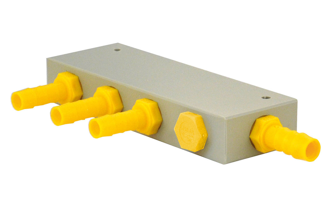 Wasserverteilerblock 3 oder 5 Abgänge