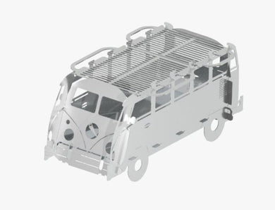 Bus - Grill / Feuerstelle inkl. viel Zubehör