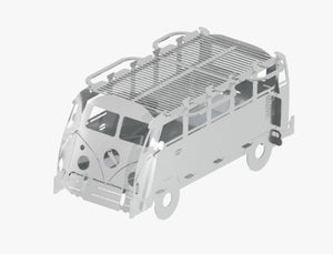 Bus - Grill / Feuerstelle inkl. viel Zubehör