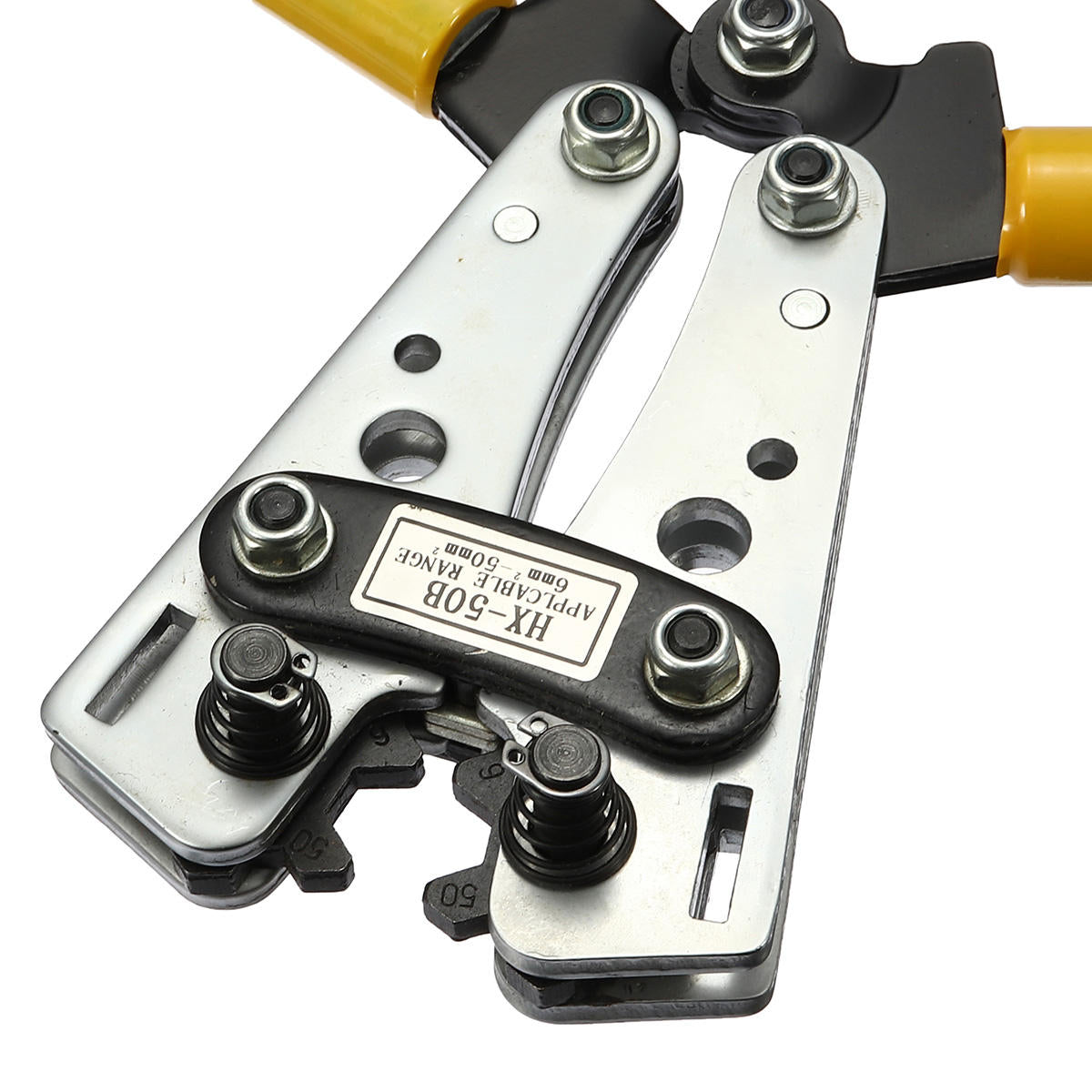 6-50 mm Crimp-Klemmzange / Crimpzange z.B. für Batteriekabelschuhe