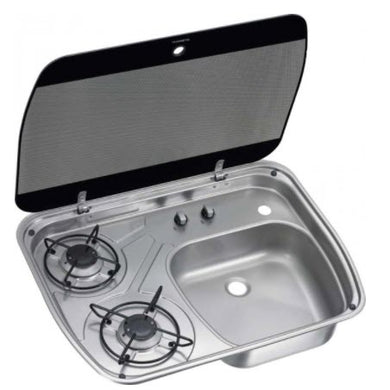 Dometic 2-flammige Kocher-Spülkombination HSG 2445