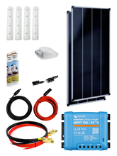 Laden Sie das Bild in den Galerie-Viewer, 360 Watt Wohnmobil Camping Solaranlage 12 Volt SET