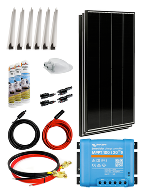 330 Watt Wohnmobil Camping Solaranlage 12 Volt SET