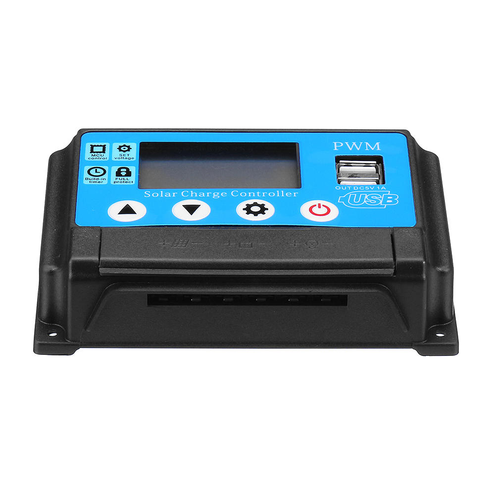 Solar-Laderegler 30A 12V oder 24V PWM und USB