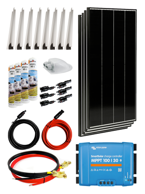 440 Watt Wohnmobil Camping Solaranlage 12 Volt SET