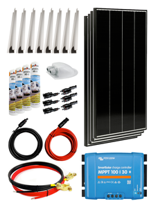 440 Watt Wohnmobil Camping Solaranlage 12 Volt SET