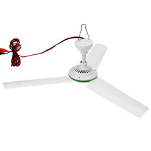 Laden Sie das Bild in den Galerie-Viewer, 12V Deckenventilator 3-Blatt