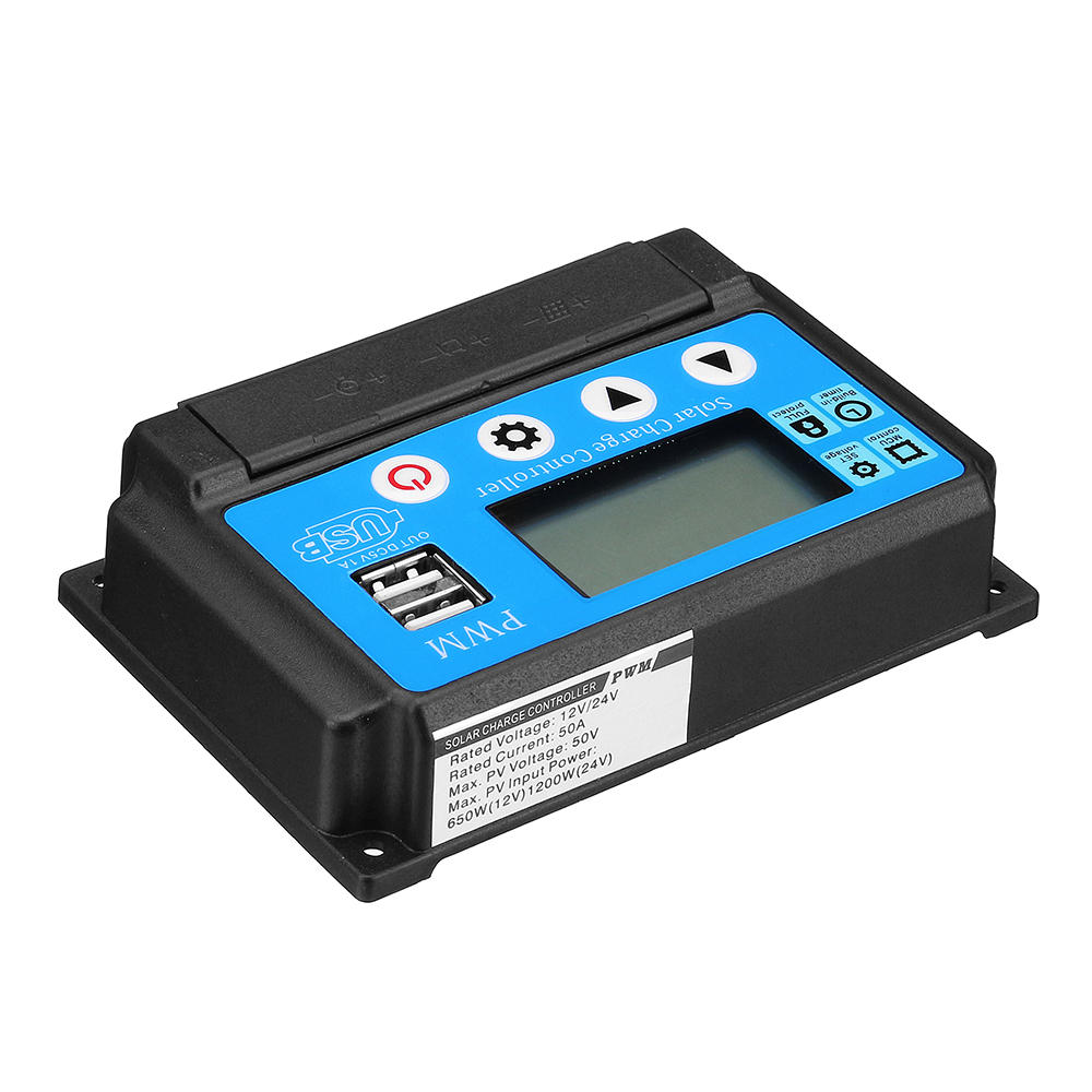 Solar-Laderegler 30A 12V oder 24V PWM und USB