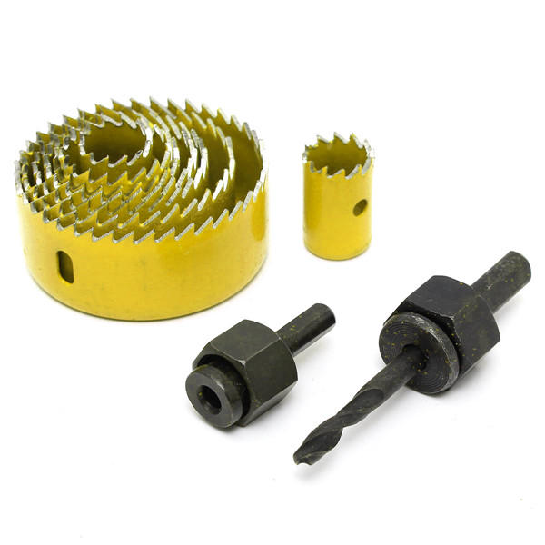 8-piece crown drill set