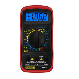 Digitales LCD-Multimeter, Voltmeter, Amperemeter, AC DC, OHM