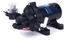 Laden Sie das Bild in den Galerie-Viewer, Carbest Automatische Druck- Wasserpumpe 12V 10Liter/min 2,8bar, inkl. Vorfilter (Die Preiswerte)