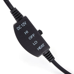 12 V Sitzheizungskissen mit 2 Stufen und Zigarettenanzünderstecker