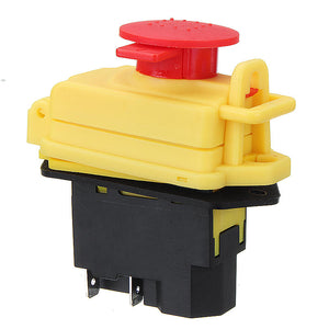 Maschinenschalter (Taster), Start / Stop, 230V IP55, 4 Pin mit Notausfunktion