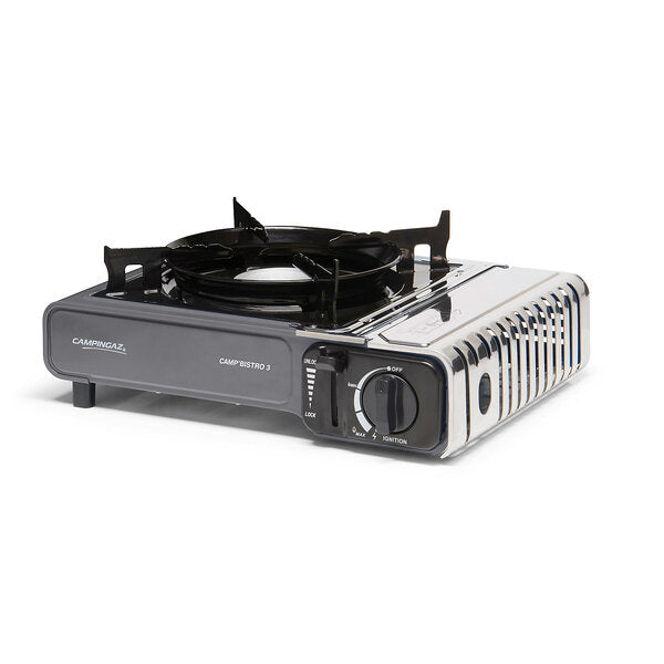 Gaskartuschenkocher Camp ́Bistro® 3   2.2kW, Brenndauer 1,40 Std. (Volllast) inkl. Koffer