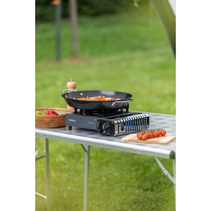 Gaskartuschenkocher Camp ́Bistro® 3   2.2kW, Brenndauer 1,40 Std. (Volllast) inkl. Koffer