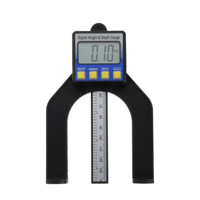 Digitaler Höhenmesser / Tiefenmessgerät für z.B. Frästisch Säge ( Tiefenmesser )