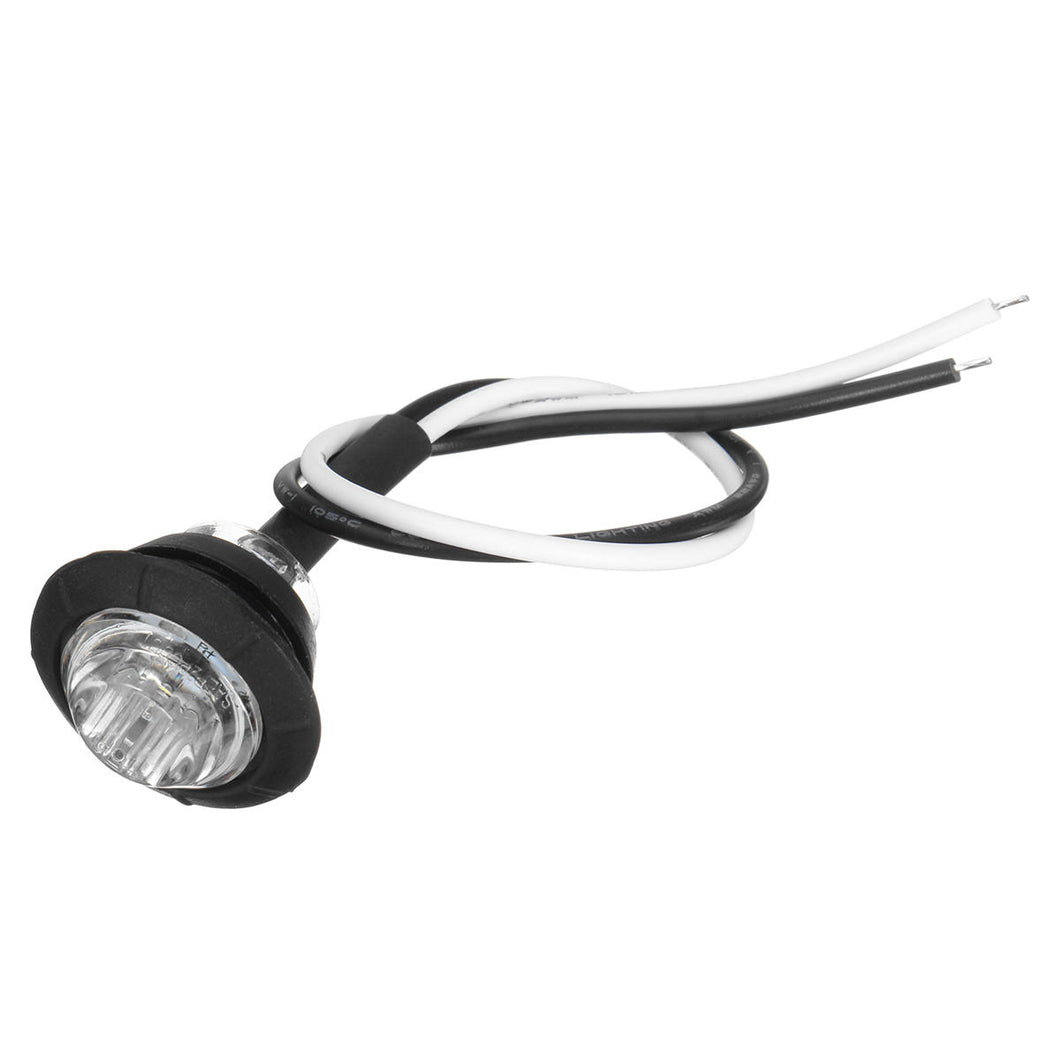 10 Stk. 12/24 V Runde LED Leuchten