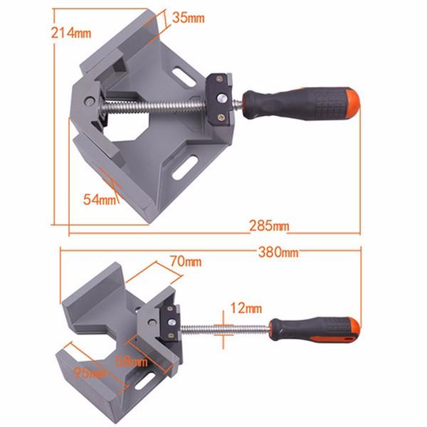 90 degree right-angled one-handed handle