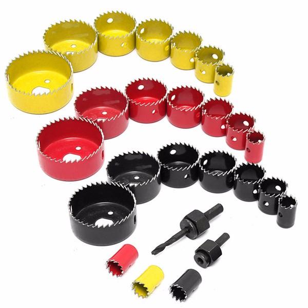 8-piece crown drill set