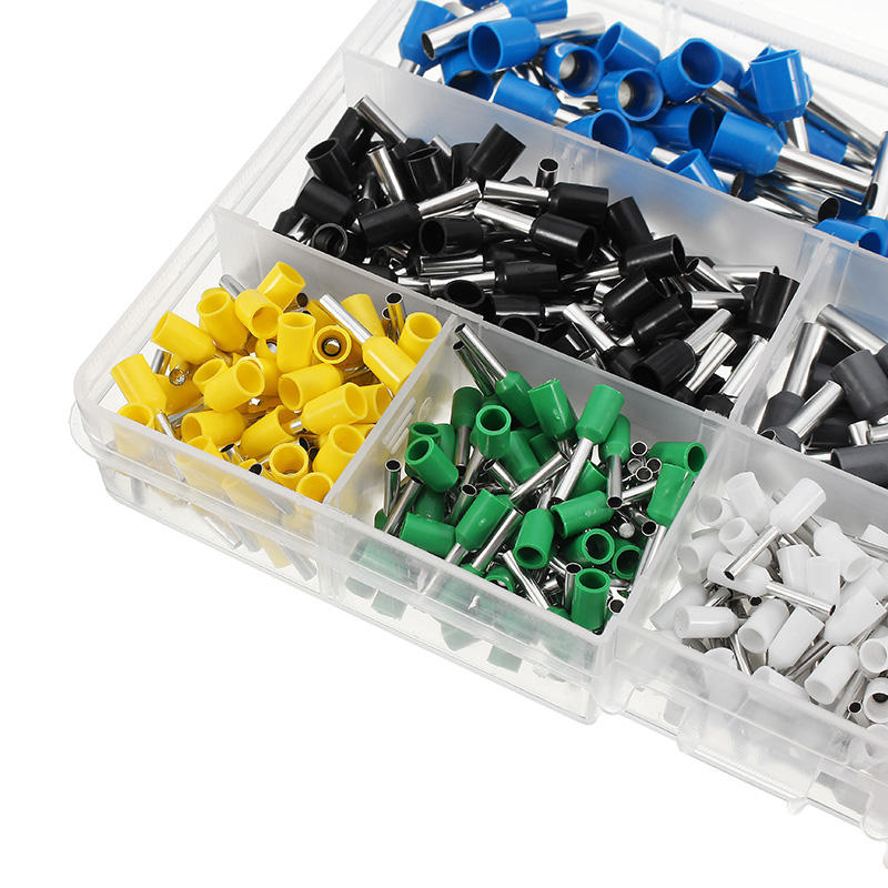 Kit de 800 embouts de câble avec pince
