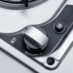 DOMETIC Kombination aus 2-Flammigem Kochfeld und Spüle mit Glasabdeckung, 760 x 325 mm