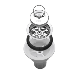 DOMETIC Siphon AC 535 , Gerader Ablauf, Ø 25mm