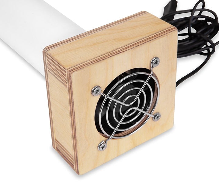 Elektrisches Abluftsystem, Trobolo, USB.