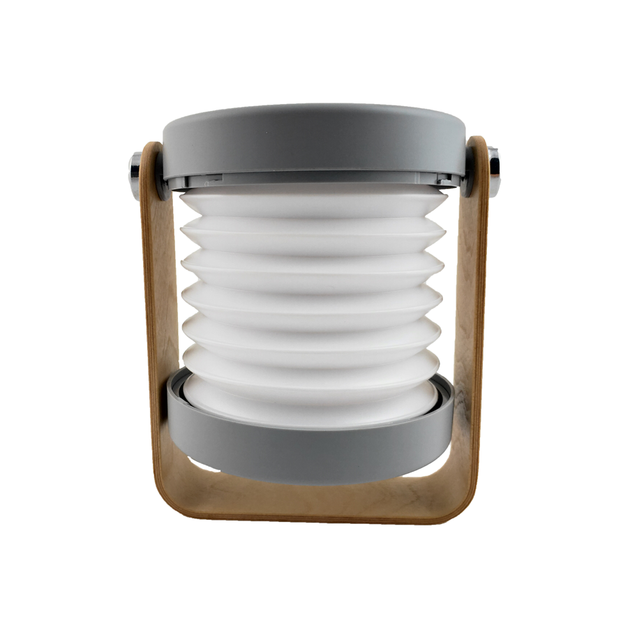 Lanterne blanc chaud, mode spot ou ambiance, avec batterie, 3 niveaux de luminosité et chargeur USB