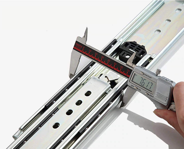 Schwerlast Vollauszugsschienen bis 150Kg, 1000mm / 1300mm / 1500mm mit Verriegelung
