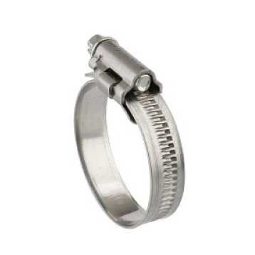 Schneckengewindeschellen Edelstahl W4, 32mm-50mm Grösse (z.B. für 40mm Schlauch)