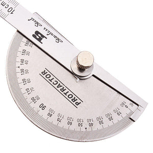90 x 150 mm Winkelmesser mit rundem Kopf aus rostfreiem Stahl