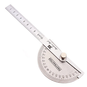 90 x 150 mm Winkelmesser mit rundem Kopf aus rostfreiem Stahl