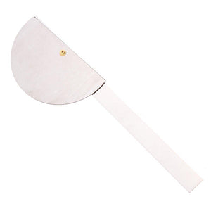 90 x 150 mm Winkelmesser mit rundem Kopf aus rostfreiem Stahl