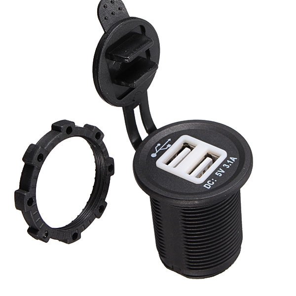 12-24V USB-Port- Steckdose