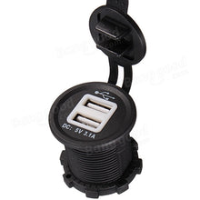 Laden Sie das Bild in den Galerie-Viewer, 12-24V USB-Port- Steckdose