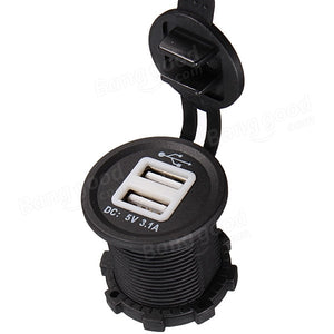 12-24V USB-Port- Steckdose