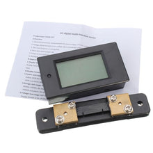 Laden Sie das Bild in den Galerie-Viewer, 100A DC Digitaler Leistungsmesser, Shunt bis 100A
