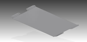 Abgebogenes Aluminium Blech für Solaranlage auf T5 / T6 California
