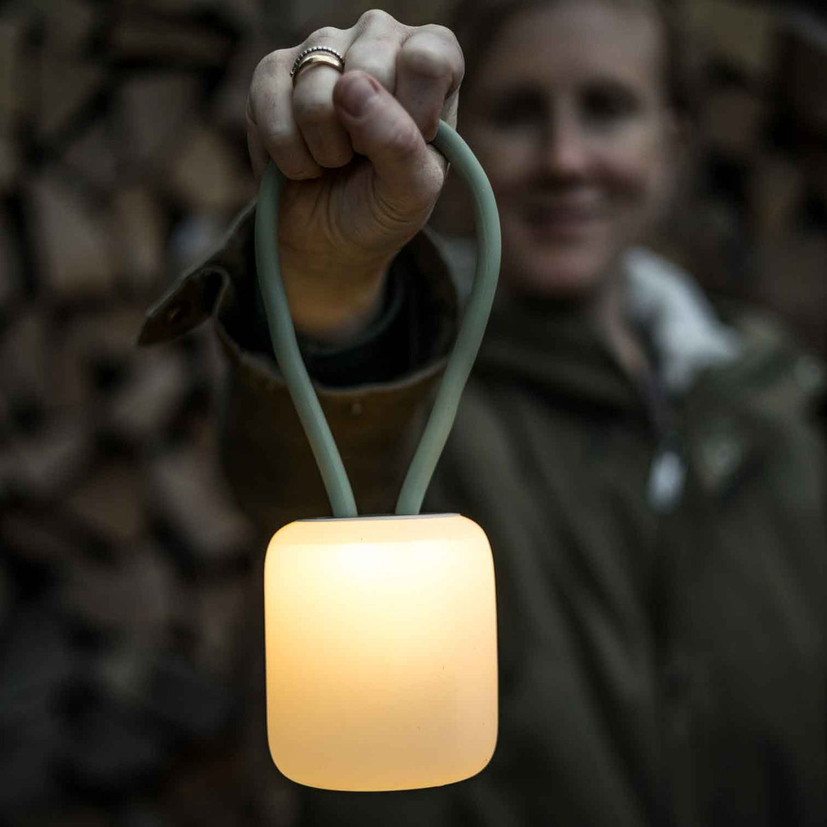 The Camplight - Silicone lantern with rechargeable battery