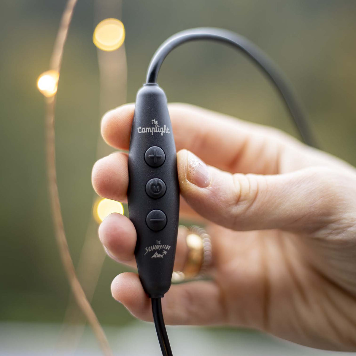The Camplight - USB C Lichterkette, Dimmbar, Wetterfest