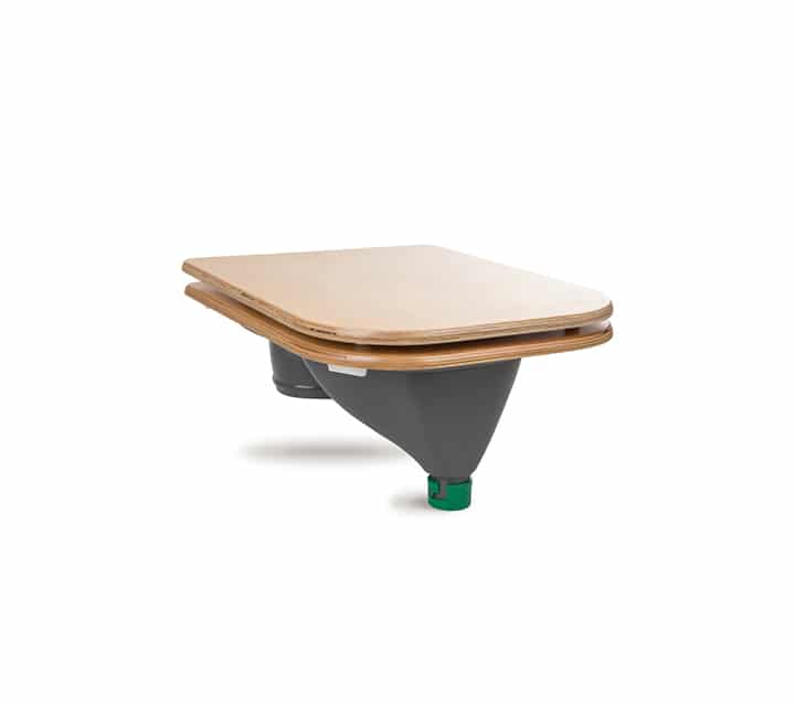 Insert pour toilettes séparatrices (blanc ou gris) & siège de toilettes