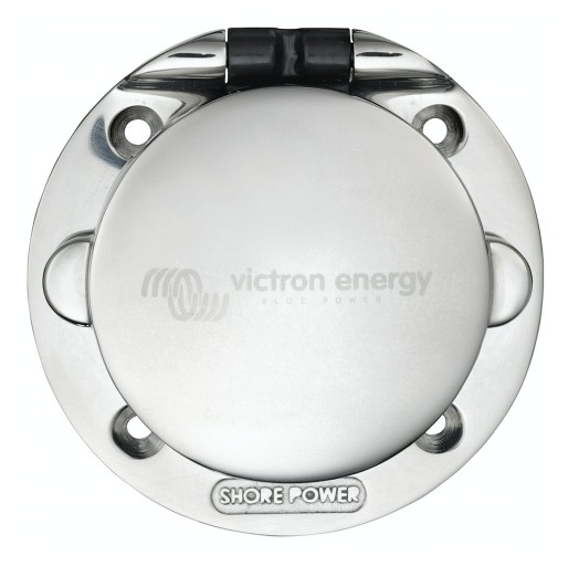 Victron 16A Edelstahl Einbau-Steckdose